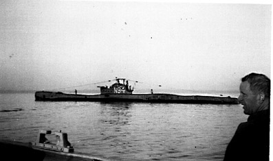 Engelsk ubåt, privat foto
